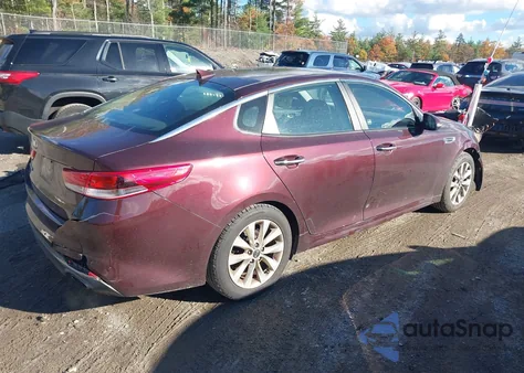 2016 Kia Optima Lx из США, поврежденный, VIN 5XXGT4L33GG082799